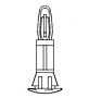 58 Series: .158 Board Hole x .236 Chassis Hole